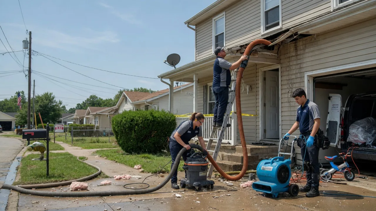 Water Damage Restoration in Sweet Valley, PA near me